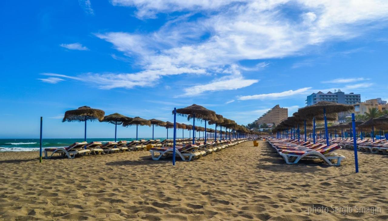 801 Estudio - Minerva Apartamentos - Vista Al Mar Y Montana - Piscina Y Playa Бенальмадена Екстер'єр фото