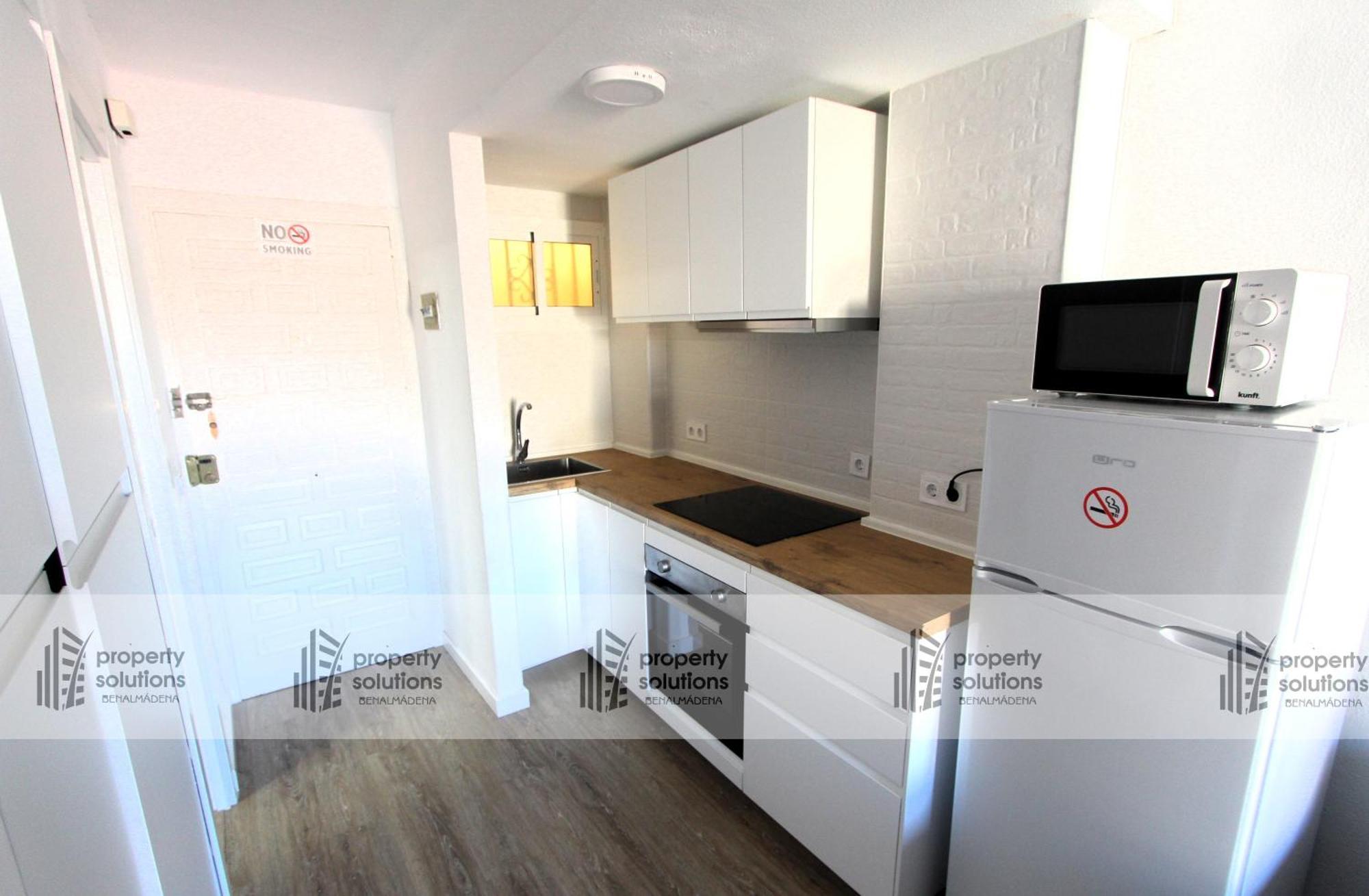 801 Estudio - Minerva Apartamentos - Vista Al Mar Y Montana - Piscina Y Playa Бенальмадена Екстер'єр фото